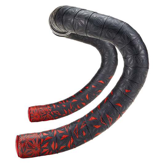 Super Sticky Kush Bar Tape Black With Red Stars