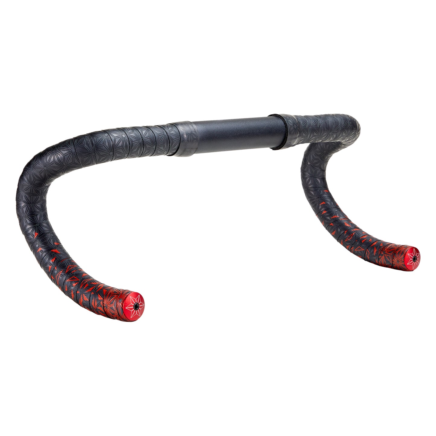 Super Sticky Kush Bar Tape Black With Red Stars