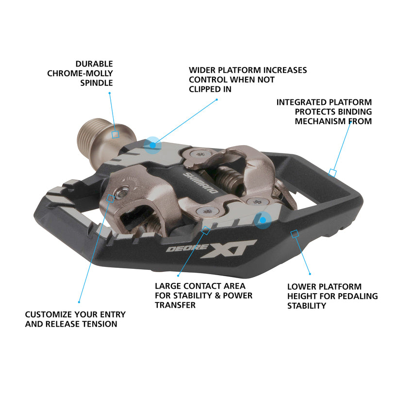 Shimano XT Deore PD-M8120 SPD Pedals