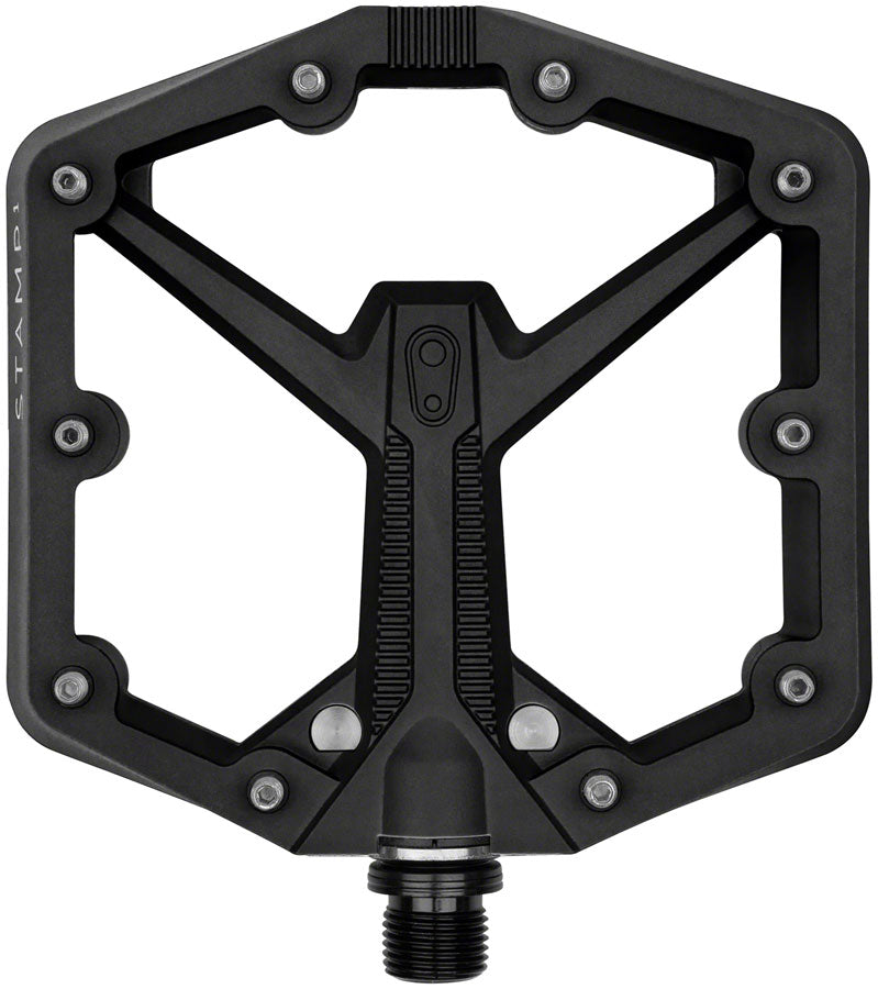 Crankbrothers Stamp 1 Gen 2 Pedals - Platform, Composite, 9/16", Orange, Large