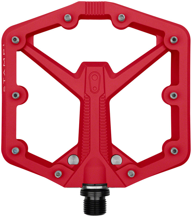 Crankbrothers Stamp 1 Gen 2 Pedals - Platform, Composite, 9/16", Orange, Large